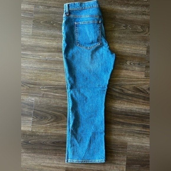 J. Crew  Stretch Mid Rise Flare Crop Jeans Size 29 - Picture 3 of 6